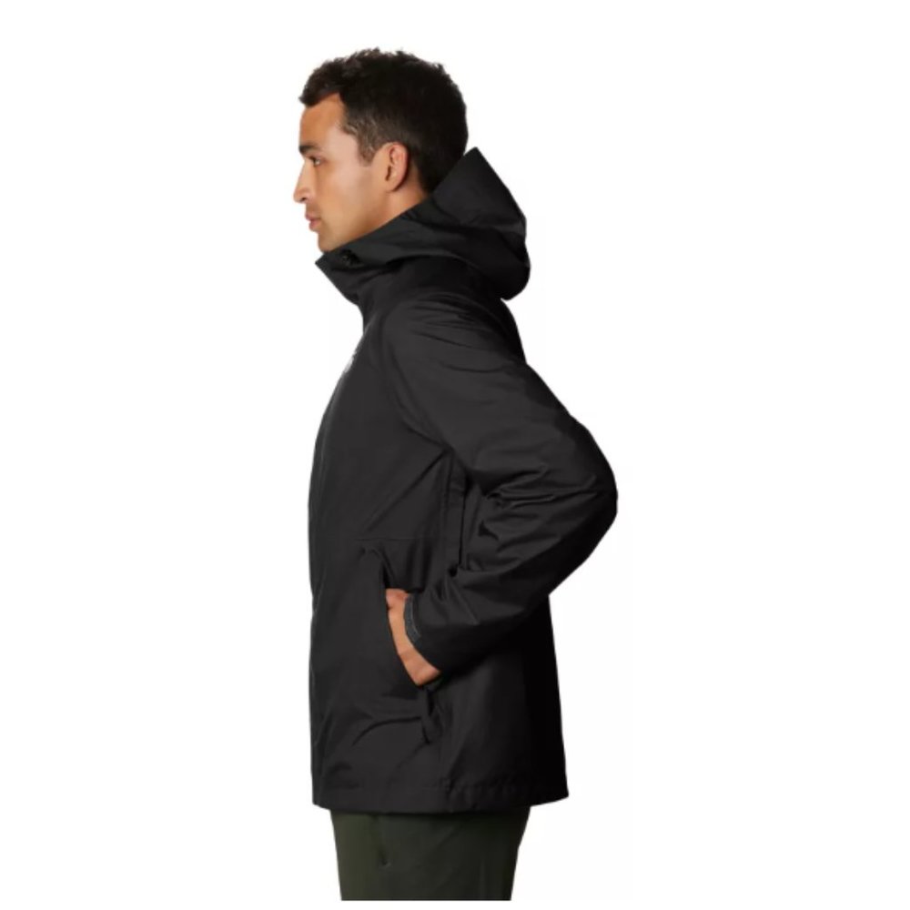 NWT! Mountain Hardwear Men's Granite Glade Jacket Black XX-Large - Picture 3 of 11